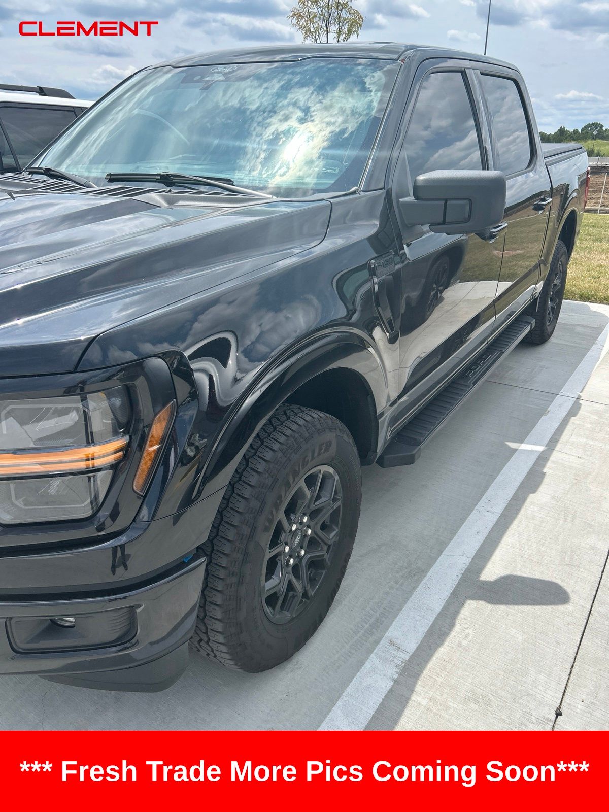 Black Metallic 2024 Ford F-150 Pickup Truck Four-Wheel Drive Automatic