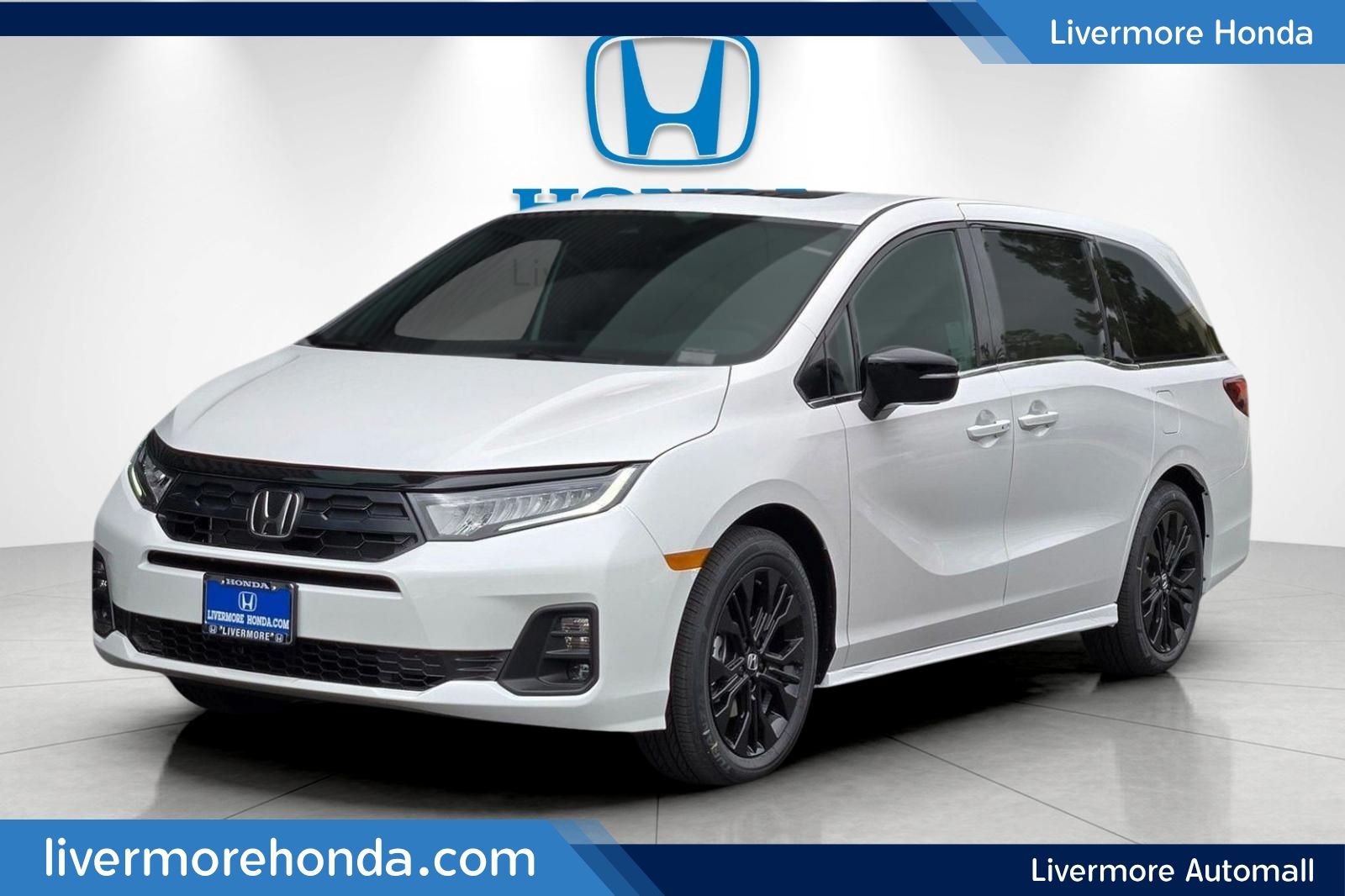 Platinum White Pearl 2026 Honda Odyssey Minivan Front-Wheel Drive Automatic