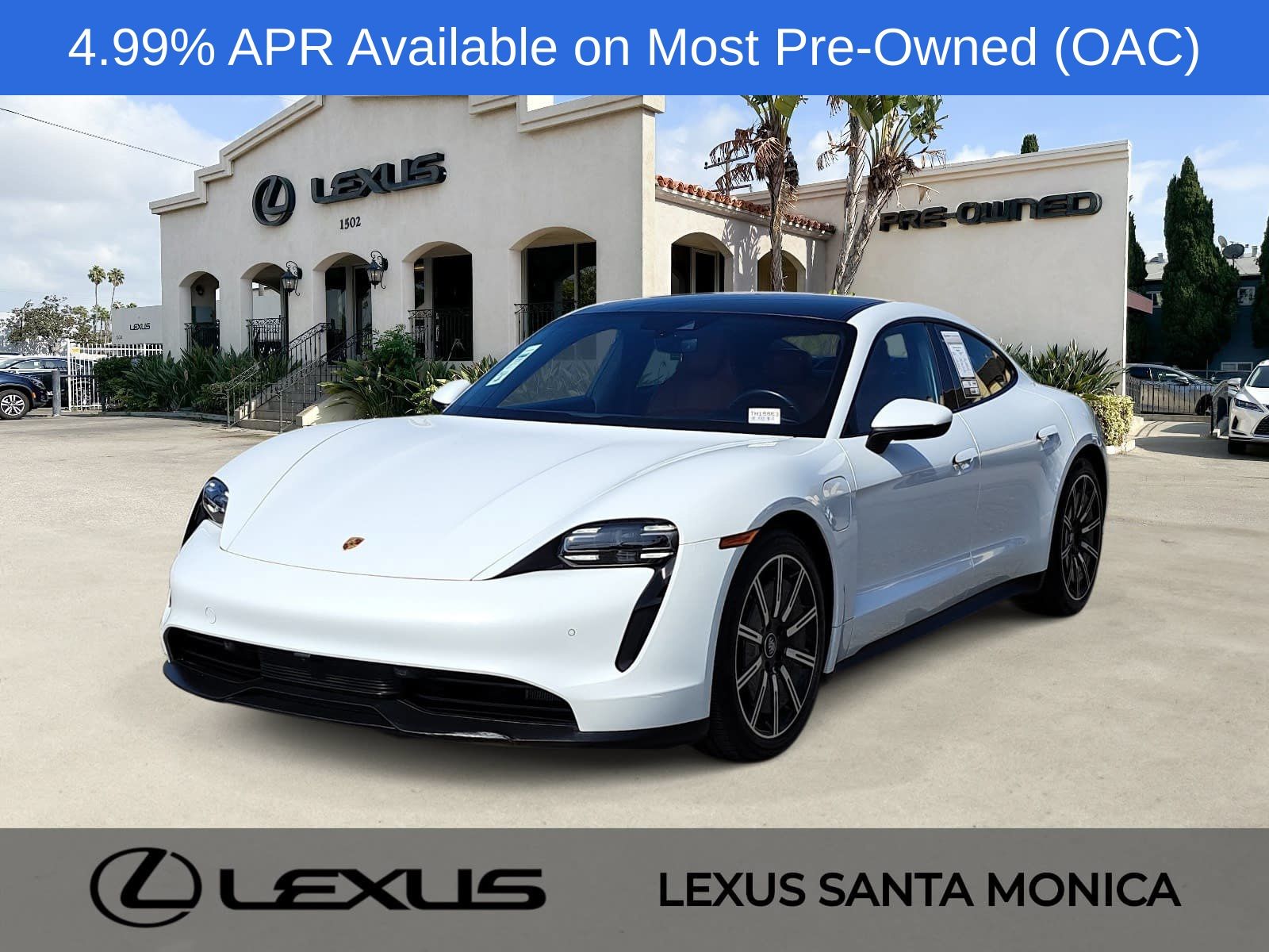 Carrara White Metallic 2021 Porsche Taycan Sedan Rear-Wheel Drive 2-Speed Automatic