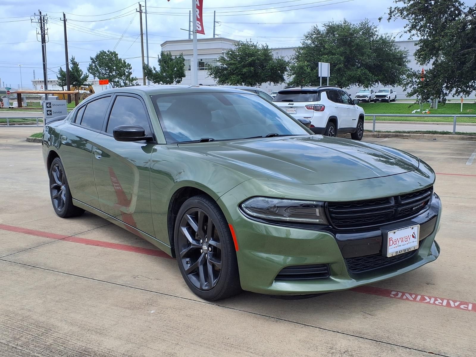 2022 Dodge Charger SXT Green at Wharton Ford