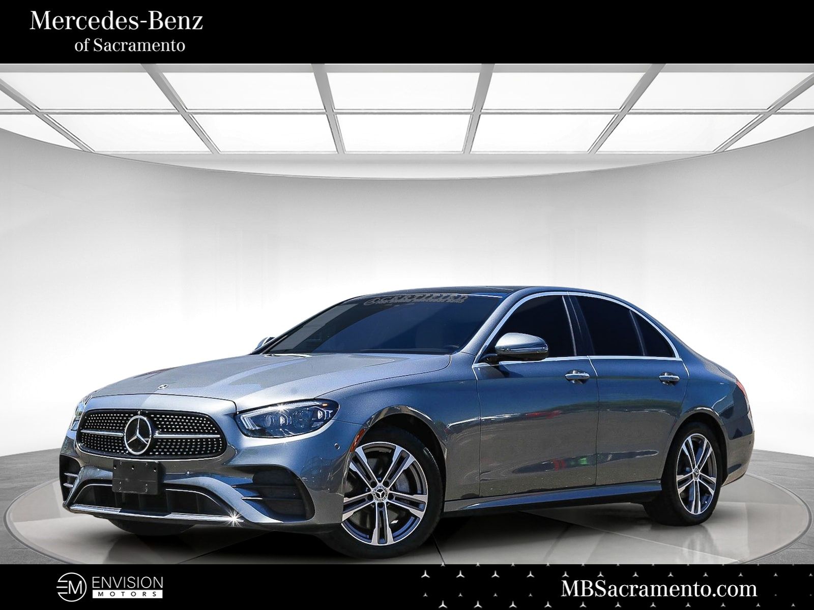 Selenite Gray Metallic 2022 Mercedes-Benz E-Class Sedan All-Wheel Drive 9-Speed Automatic