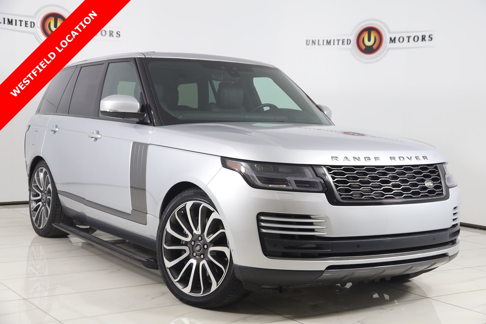 Indus Silver Metallic 2019 Land Rover Range Rover V8 Supercharged 4WD SUV / Crossover All-Wheel Drive 8-Speed Automatic