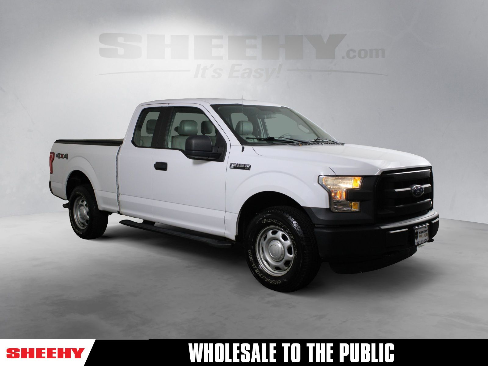 Oxford White 2015 Ford F-150 Pickup Truck Four-Wheel Drive 6-Speed Automatic