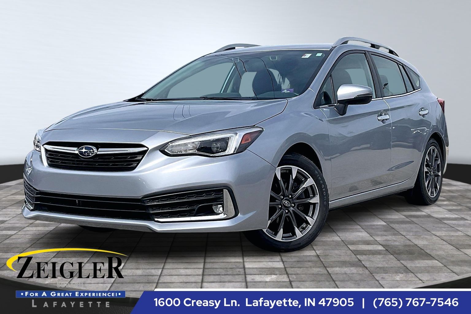Ice Silver Metallic 2020 Subaru Impreza 2.0i Limited Hatchback AWD Hatchback All-Wheel Drive Continuously Variable Transmission