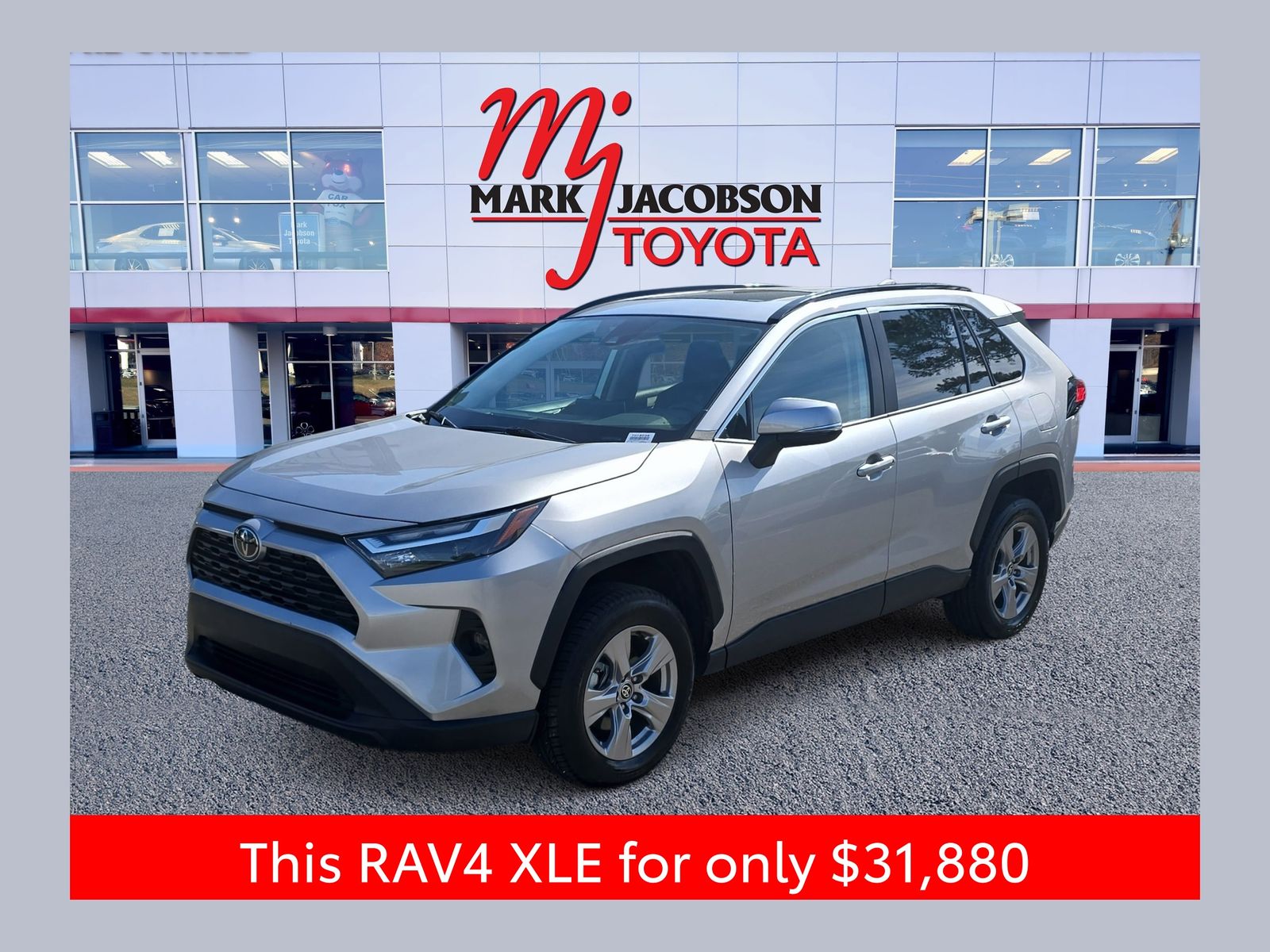 Silver Sky Metallic 2025 Toyota RAV4 XLE FWD SUV / Crossover Front-Wheel Drive 8-Speed Automatic