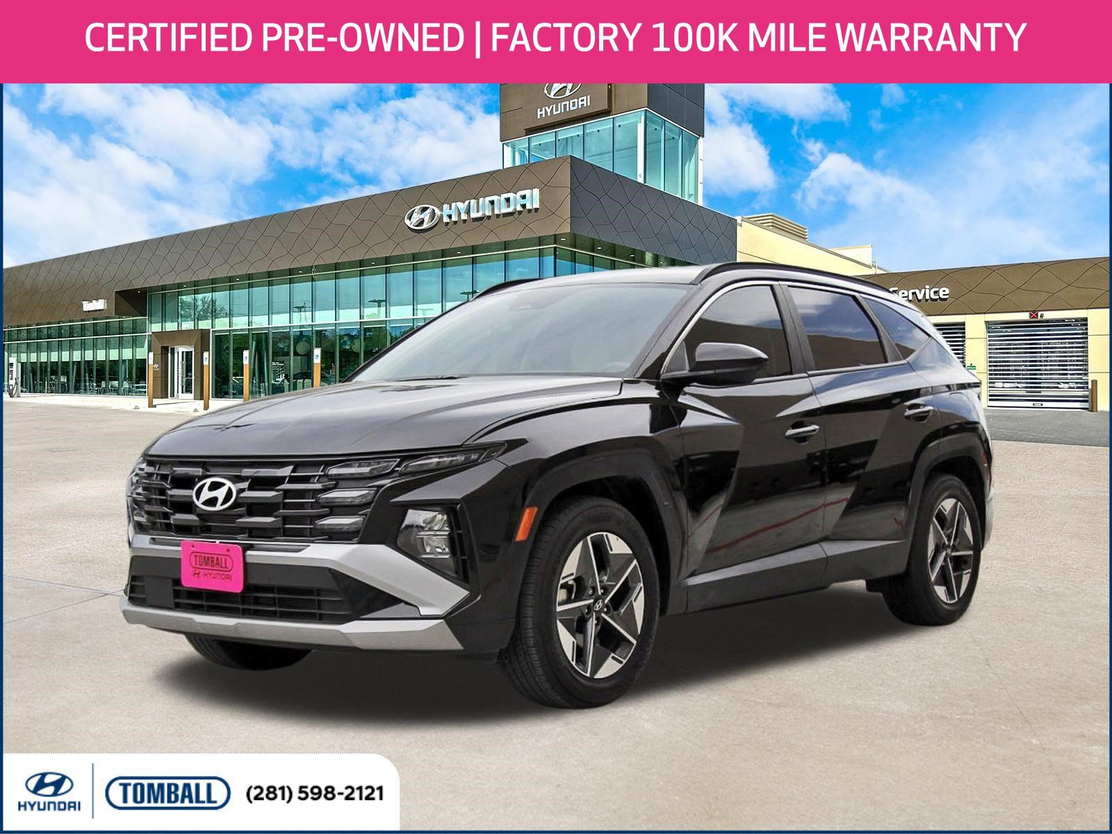 Phantom Black 2025 Hyundai Tucson SUV / Crossover Front-Wheel Drive 8-Speed Automatic
