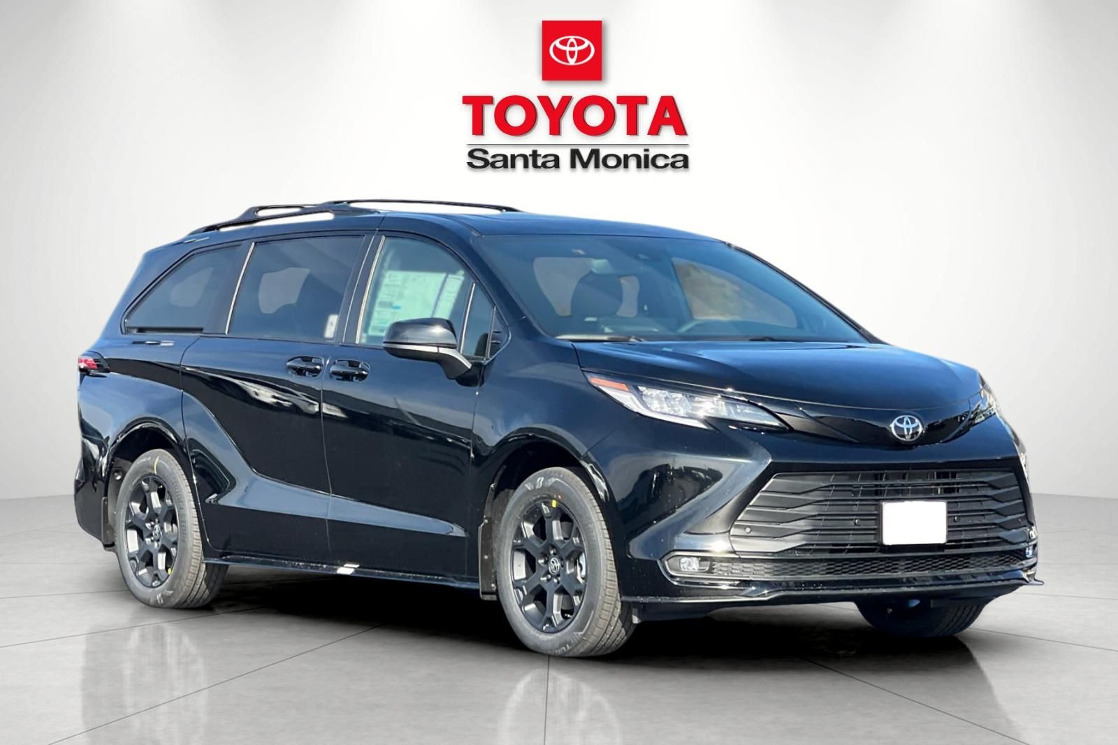 Midnight Black Metallic 2026 Toyota Sienna Minivan All-Wheel Drive Continuously Variable Transmission