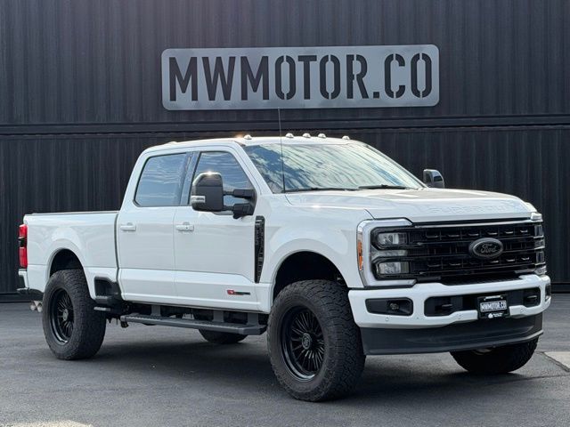 White Metallic 2024 Ford F-350 Super Duty Pickup Truck Four-Wheel Drive Automatic