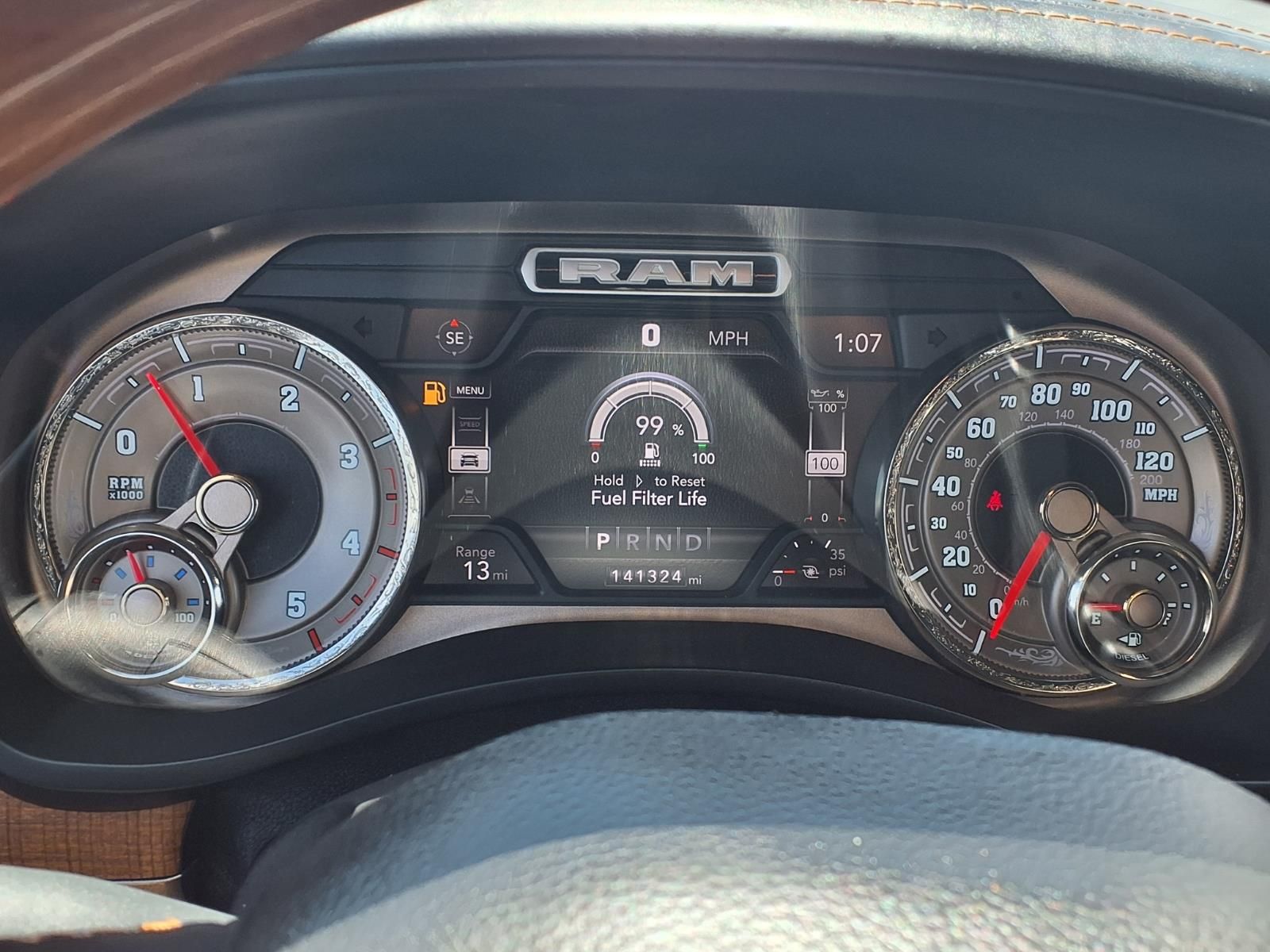 2019 Ram 2500 Laramie Longhorn White at Texan Dodge Chrysler Jeep Ram