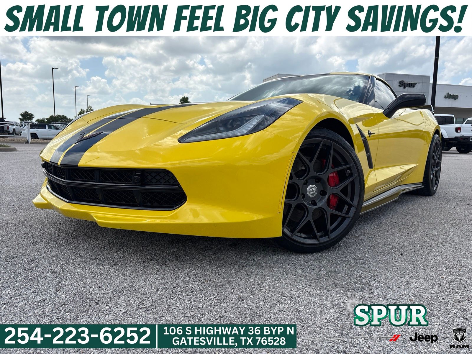 2016 Chevrolet Corvette Stingray Z51 3LT Coupe RWD