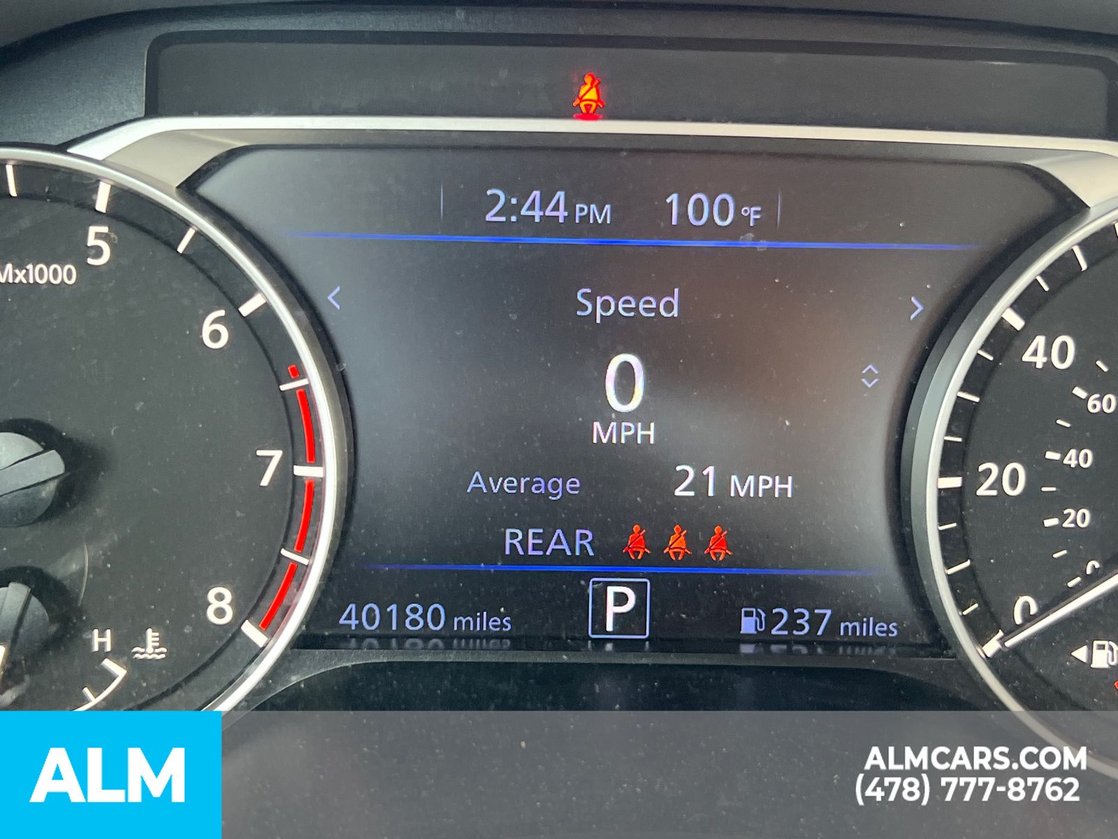 Used 2025 Red Nissan 2.5 SV image 33