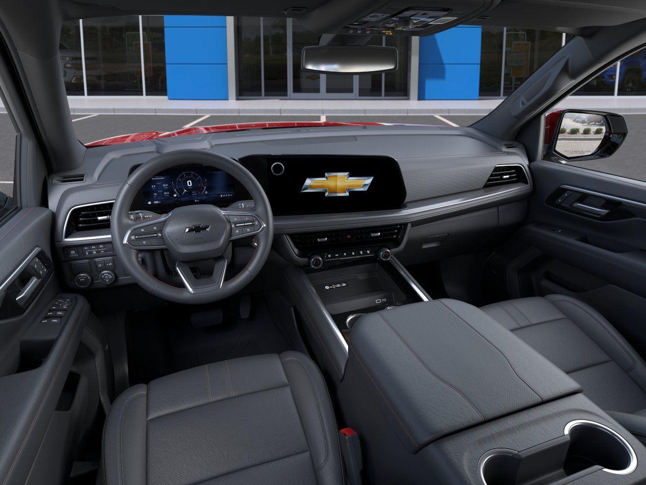 2026 Chevrolet Suburban RST Red at Ross Downing Chevrolet
