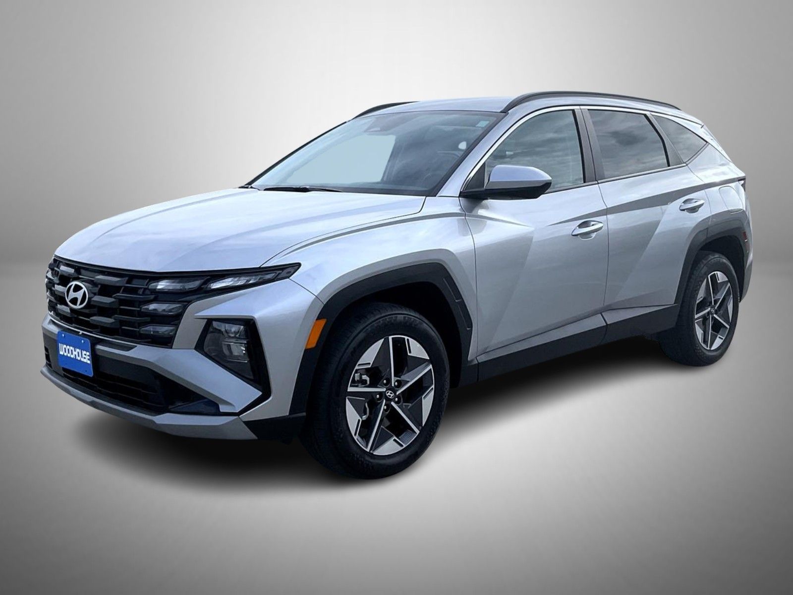 Shimmering Silver 2025 Hyundai Tucson SEL AWD SUV / Crossover All-Wheel Drive 8-Speed Automatic