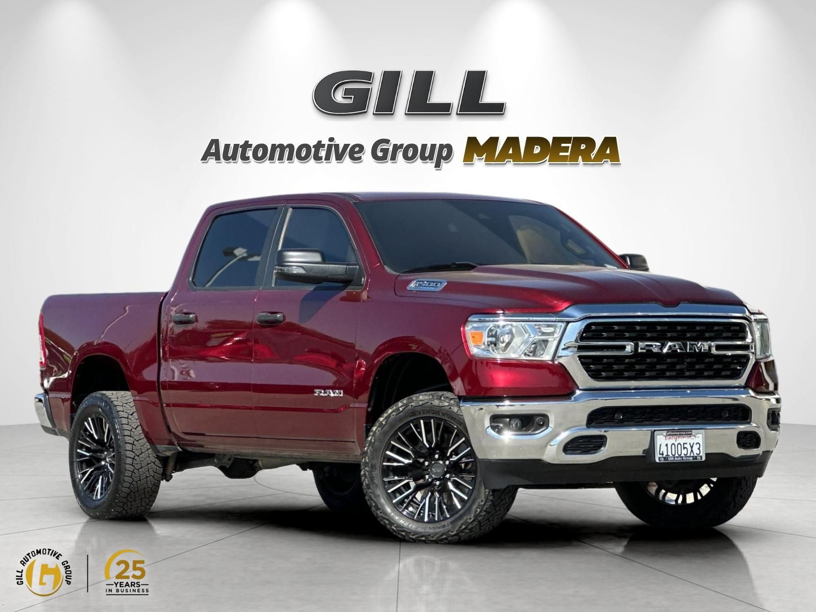 Delmonico Red Pearlcoat 2023 RAM 1500 Pickup Truck Four-Wheel Drive 8-Speed Automatic
