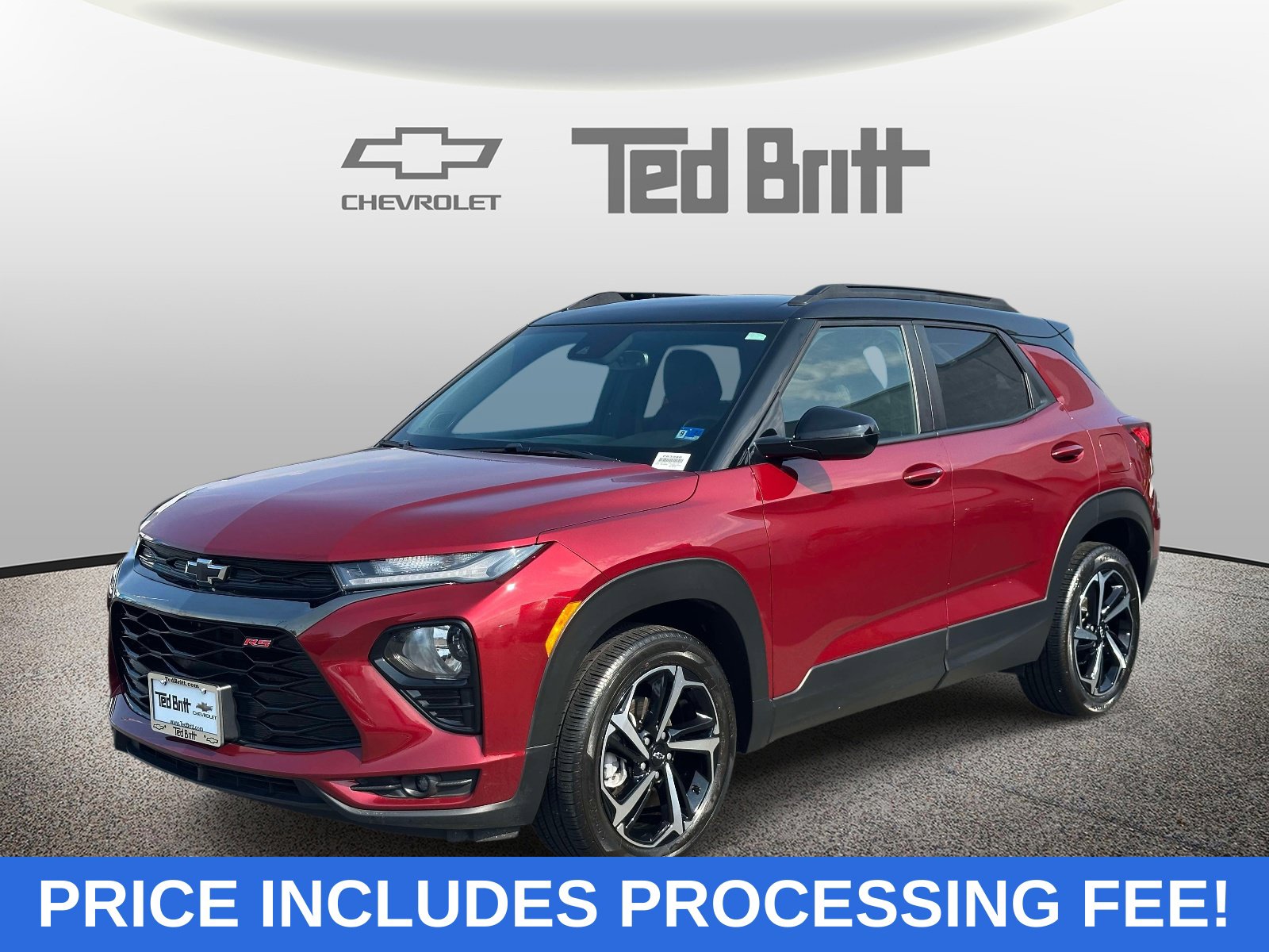 Red (Crimson) 2023 Chevrolet Trailblazer SUV / Crossover Front-Wheel Drive Automatic