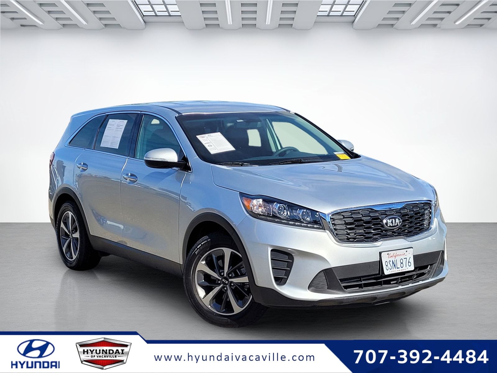 Sparkling Silver 2020 Kia Sorento LX V6 FWD SUV / Crossover Front-Wheel Drive 8-Speed Automatic