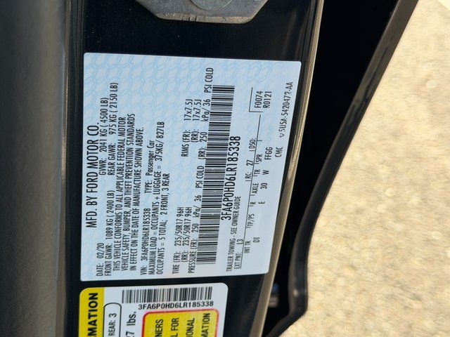 Certified Used 2020 Alto Blue Metallic Tinted Clearcoat Ford SE image 35