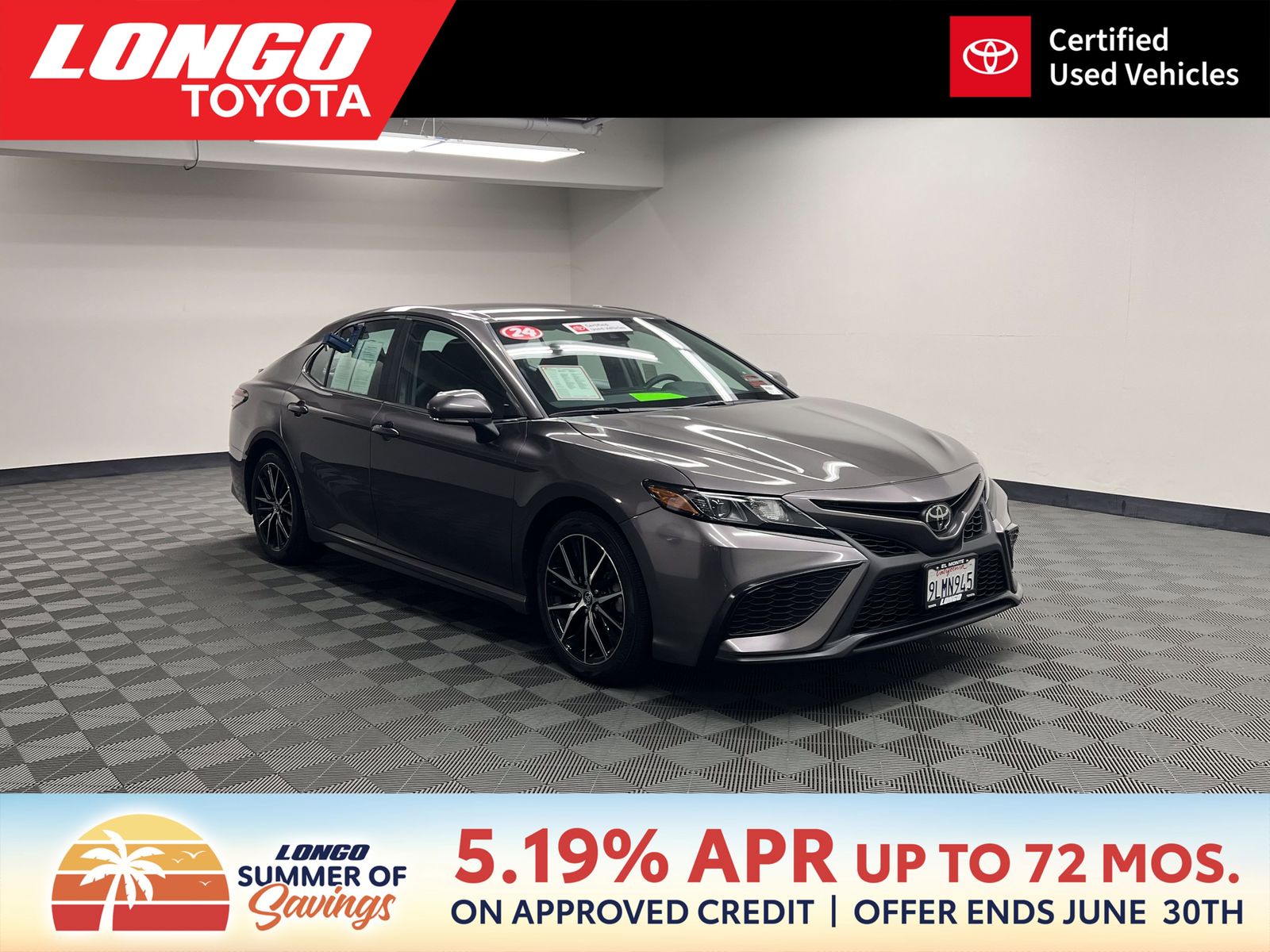 used 2024 Toyota Camry car, priced at $26,488