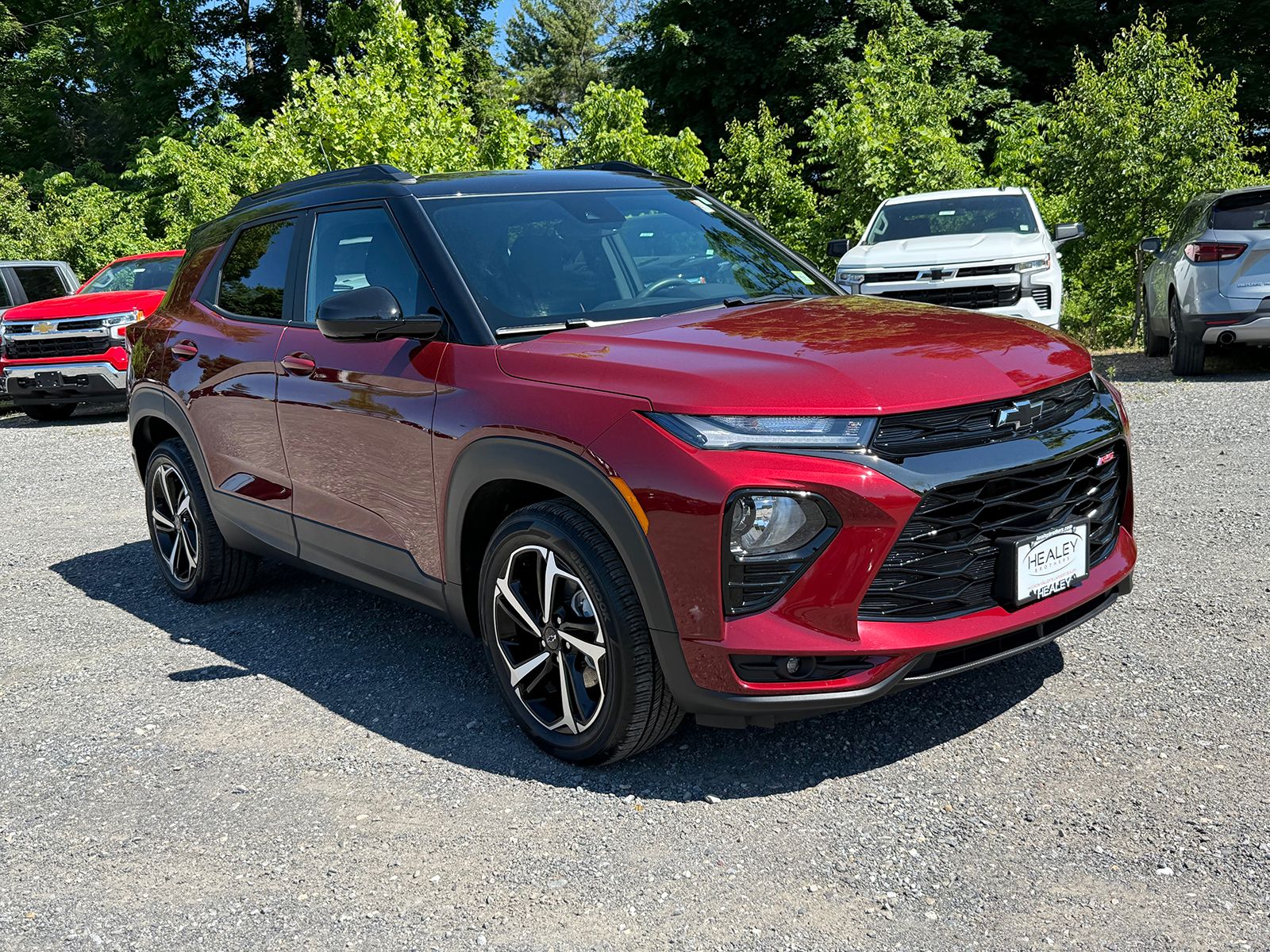 Red (Crimson Metallic) 2023 Chevrolet Trailblazer RS FWD SUV / Crossover Front-Wheel Drive Continuously Variable Transmission
