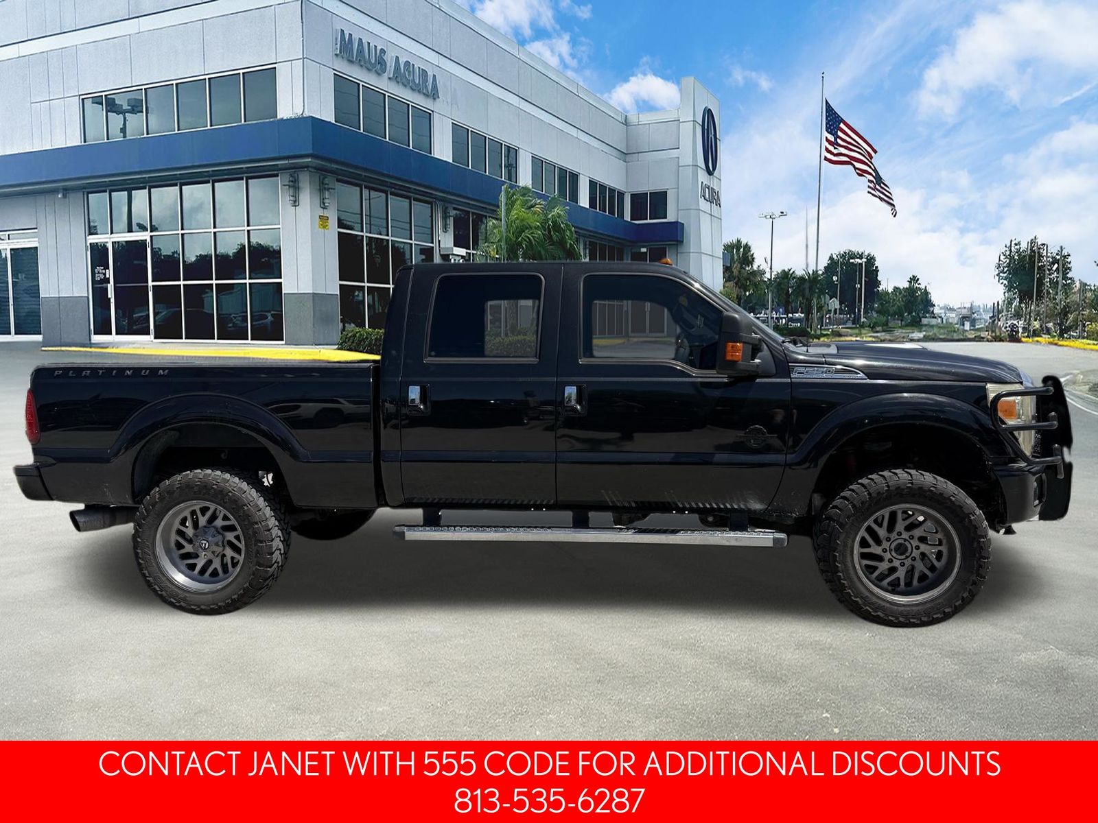 Used 2013 Ford Super Duty F-250 Platinum 4D Crew Cab