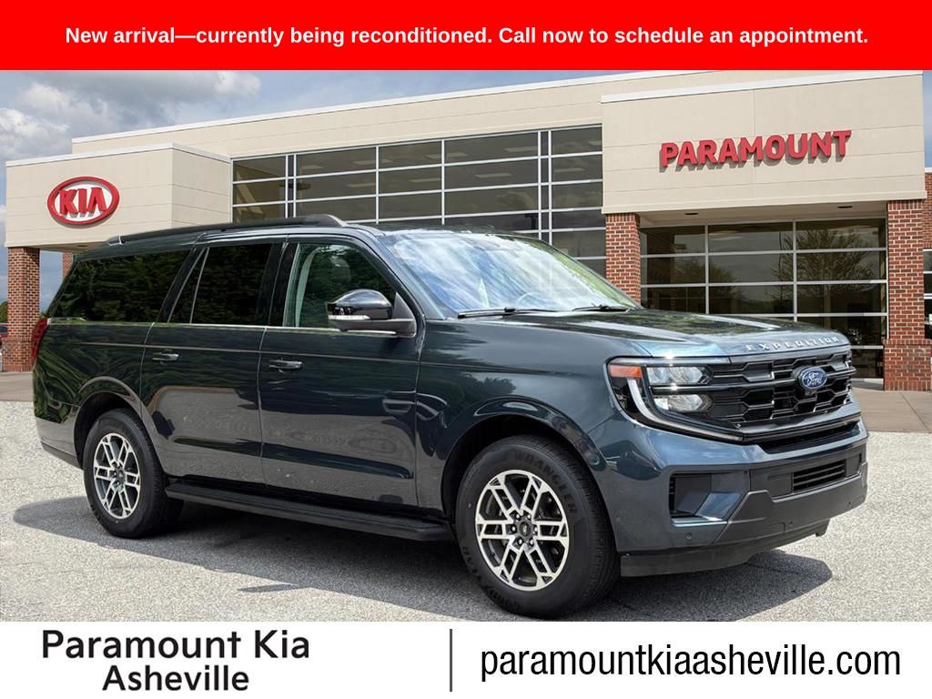 Stone Blue Metallic 2025 Ford Expedition MAX Active RWD SUV / Crossover 4X2 Automatic
