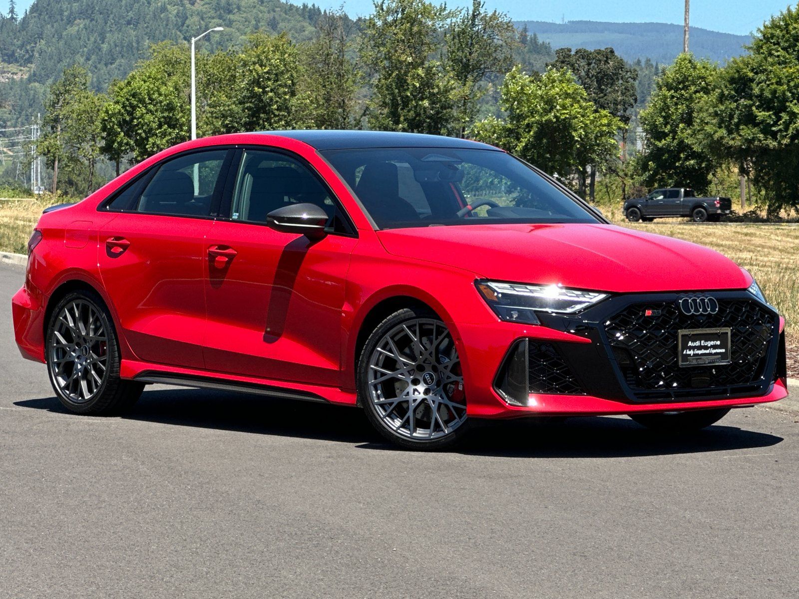 Red 2026 Audi RS 3 Sedan All-Wheel Drive 7-Speed Automatic