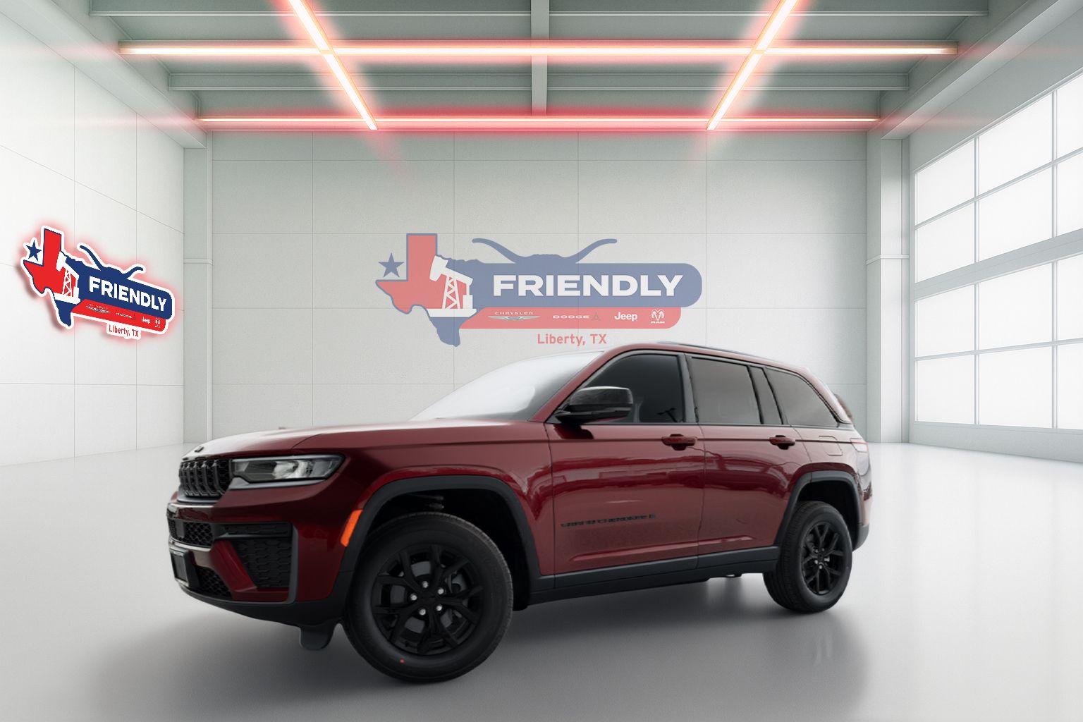 Velvet Red Pearlcoat 2026 Jeep Grand Cherokee SUV / Crossover Four-Wheel Drive 8-Speed Automatic