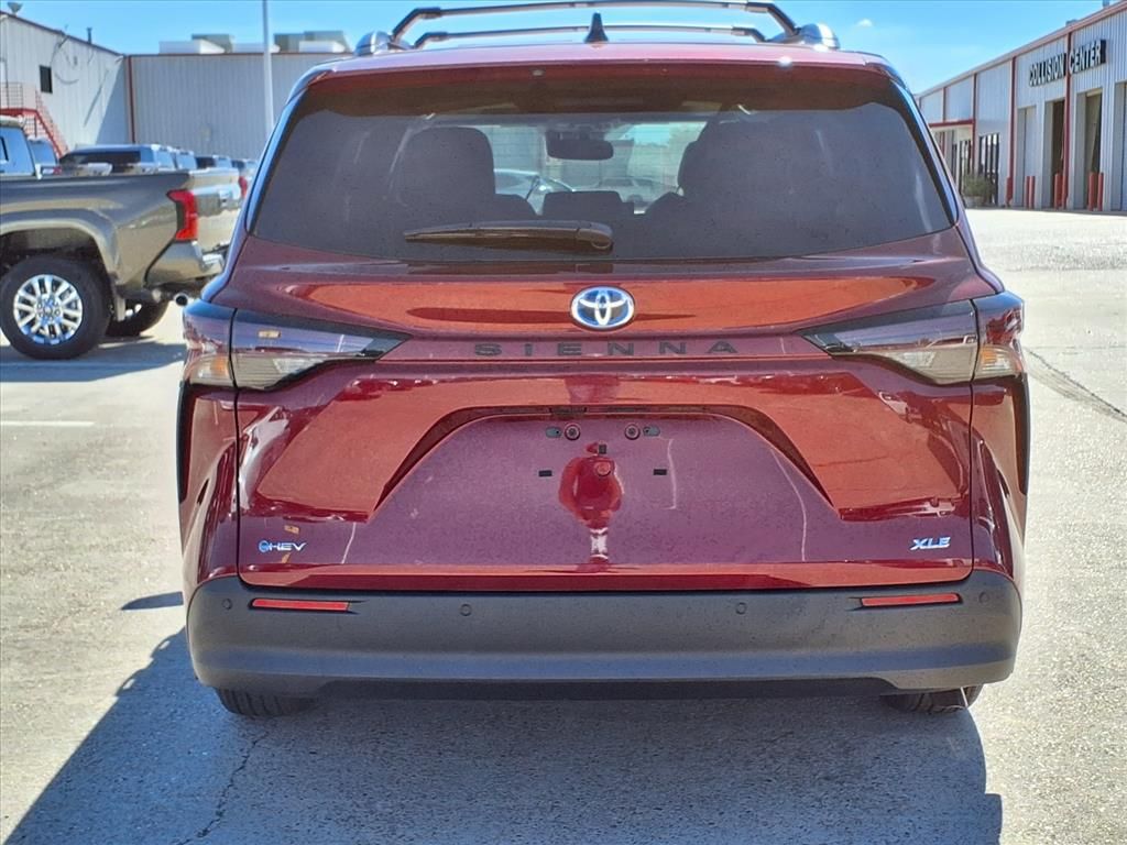 2025 Toyota Sienna XLE Red at Gullo Toyota