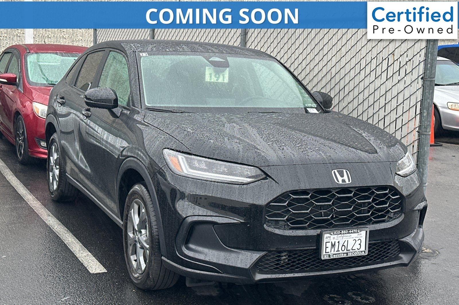 Crystal Black Pearl 2026 Honda HR-V LX FWD SUV / Crossover Front-Wheel Drive Continuously Variable Transmission