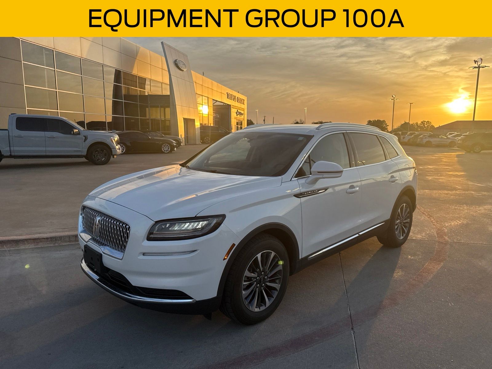 Pristine White Metallic Tri-Coat 2023 Lincoln Nautilus SUV / Crossover All-Wheel Drive 8-Speed Automatic