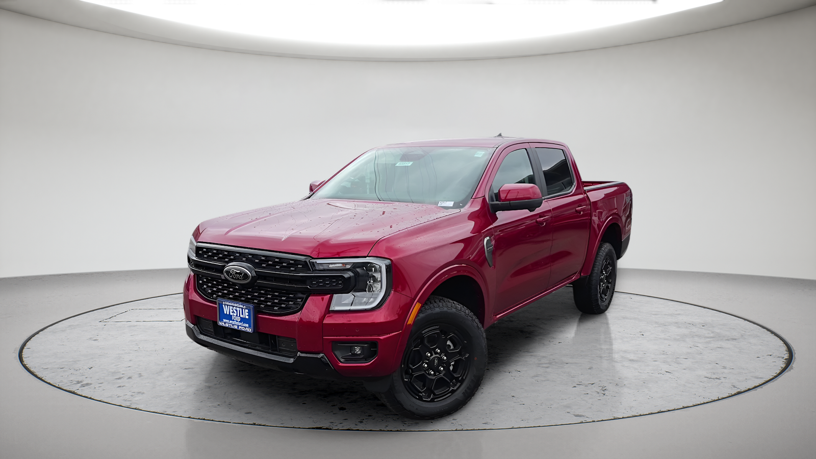 Ruby Red Metallic Tinted Clearcoat 2026 Ford Ranger Pickup Truck Four-Wheel Drive Automatic