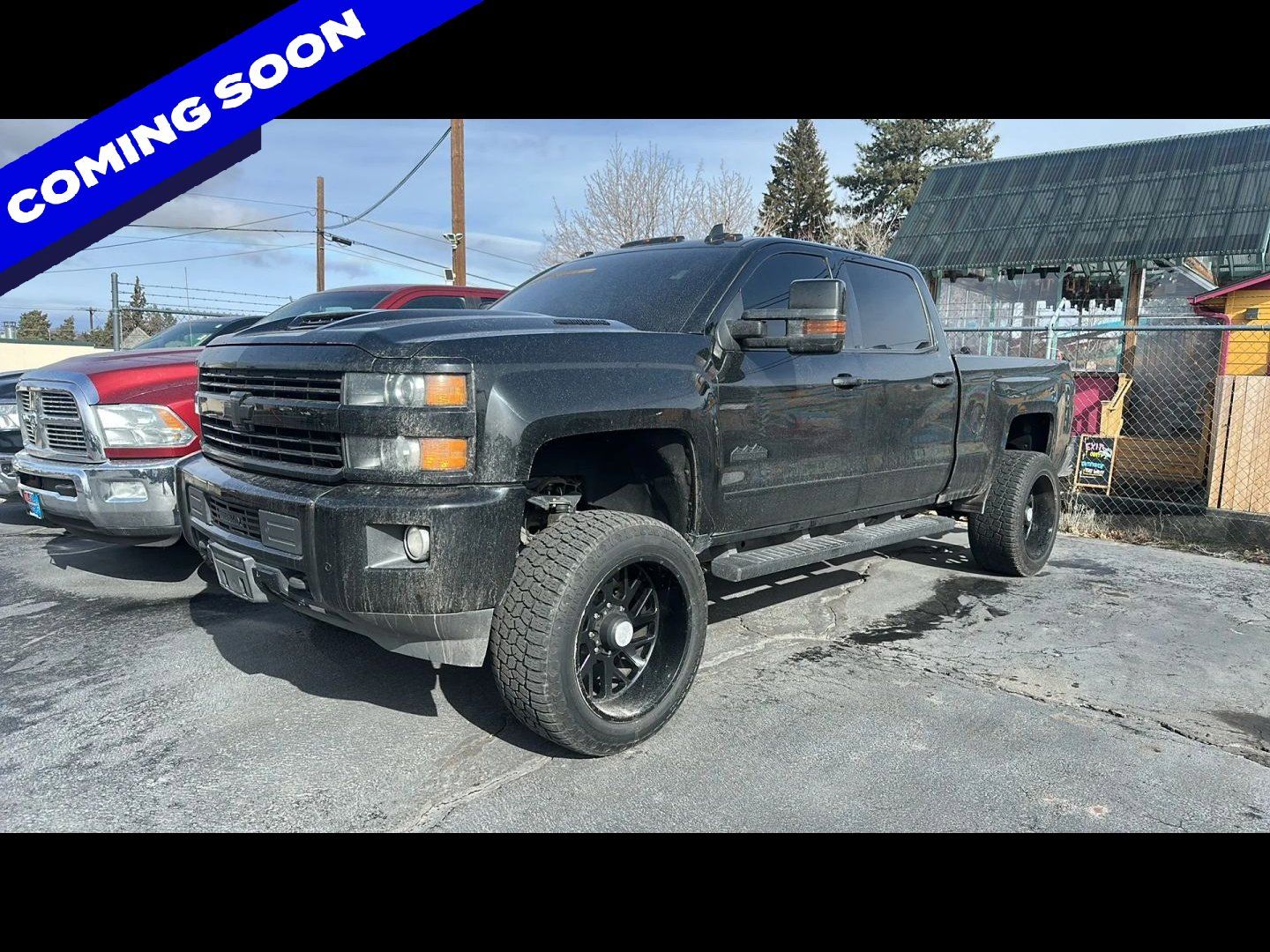 Black 2017 Chevrolet Silverado 2500HD High Country Crew Cab 4WD Pickup Truck Four-Wheel Drive 6-Speed Automatic