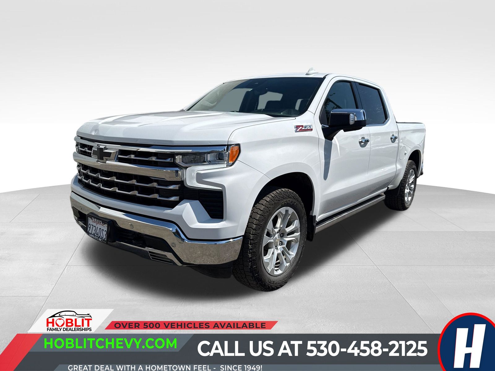 Summit White 2022 Chevrolet Silverado 1500 Pickup Truck Four-Wheel Drive Automatic