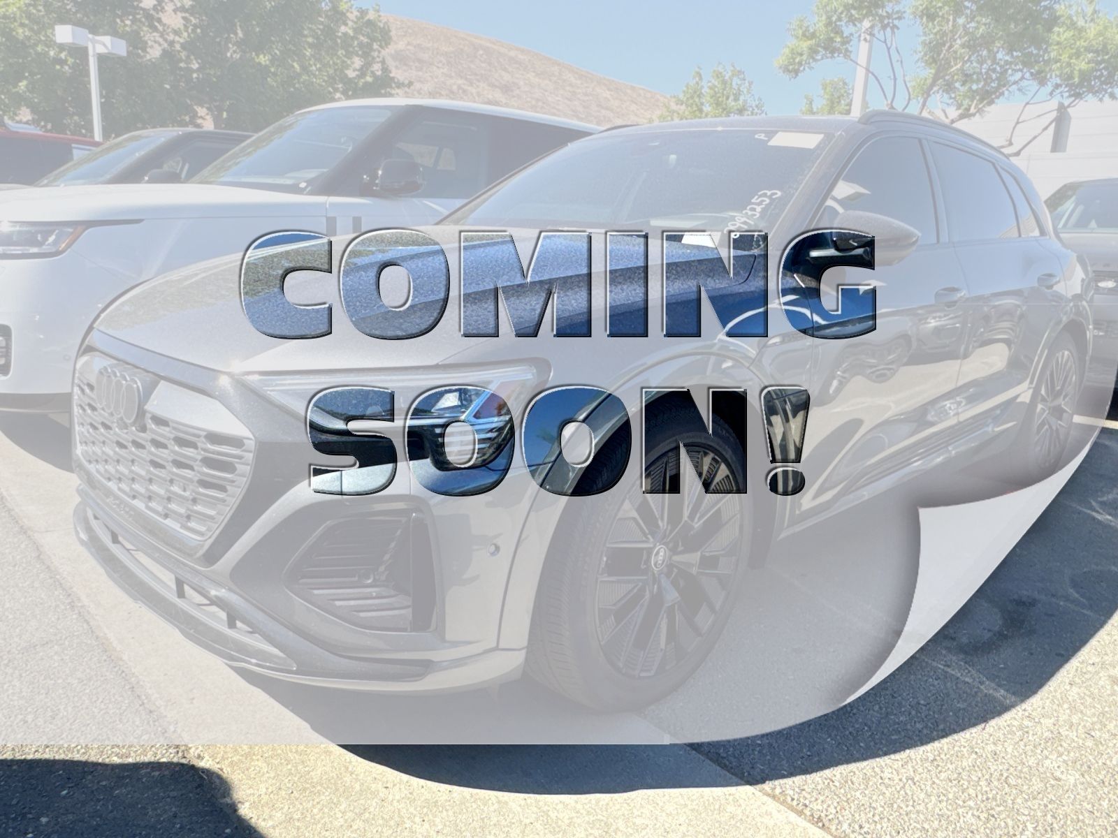 Daytona Gray Pearl Effect 2024 Audi Q8 e-tron SUV / Crossover All-Wheel Drive Automatic