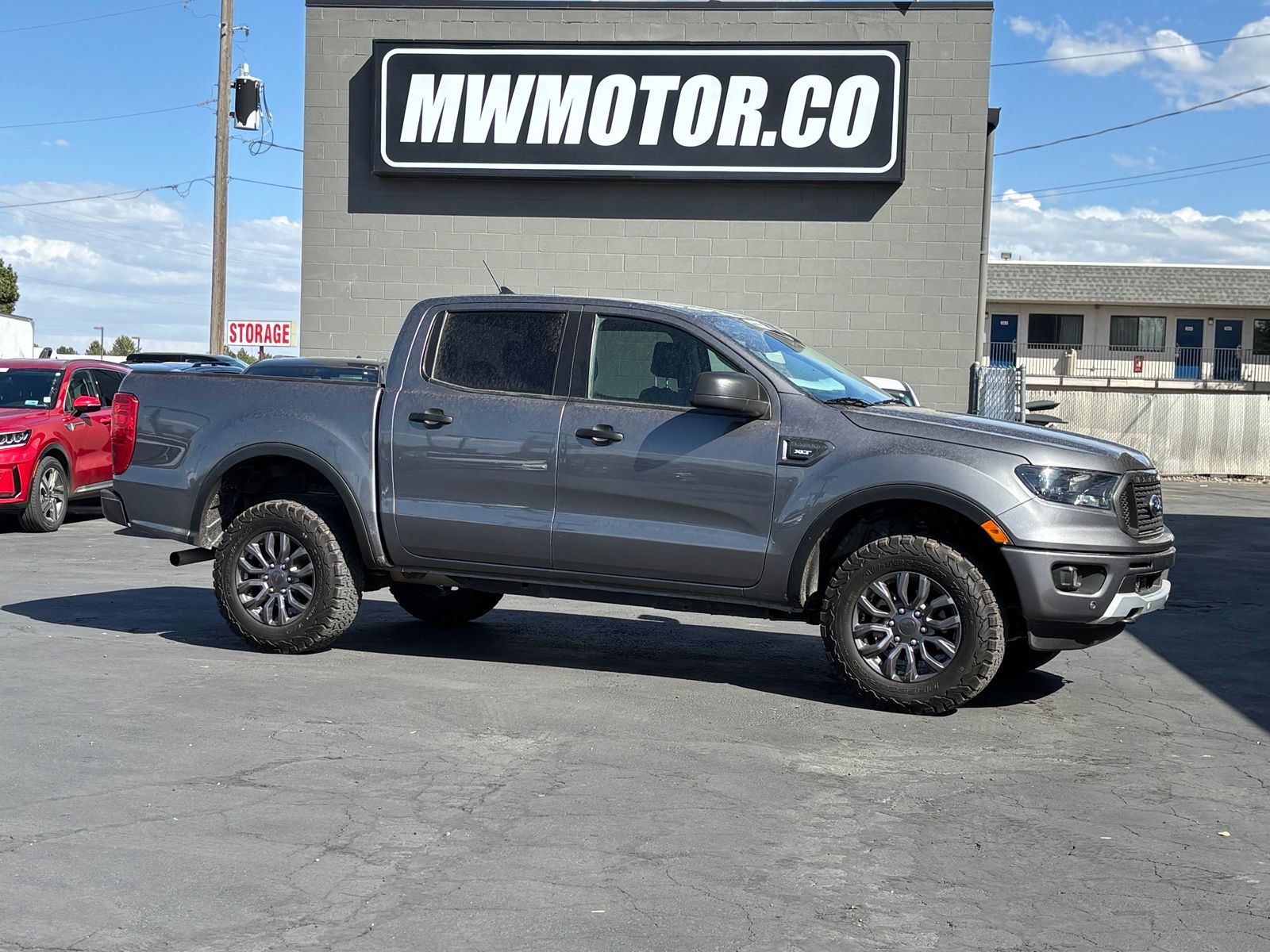 Gray Metallic 2021 Ford Ranger Pickup Truck Four-Wheel Drive Automatic