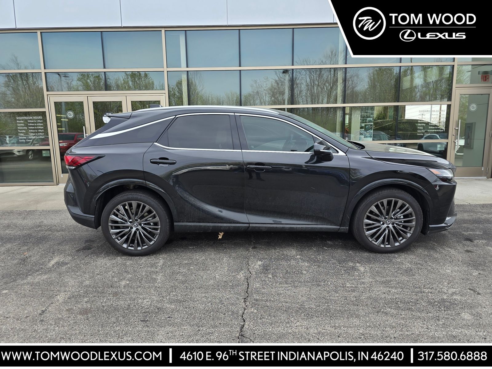 Black (Caviar) 2025 Lexus RX 350 Luxury AWD SUV / Crossover All-Wheel Drive 8-Speed Automatic