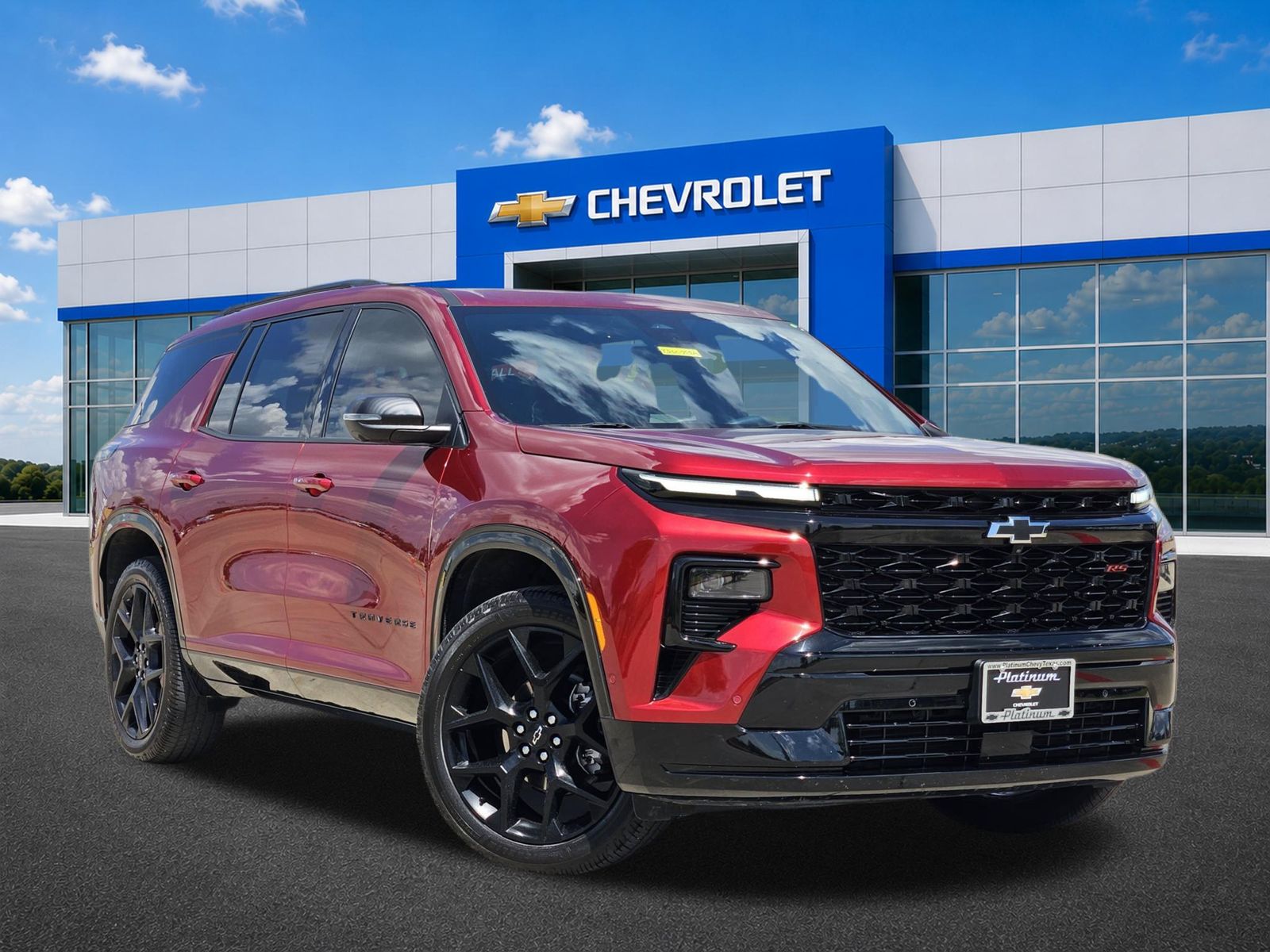 Radiant Red Tintcoat 2024 Chevrolet Traverse SUV / Crossover Front-Wheel Drive 8-Speed Automatic