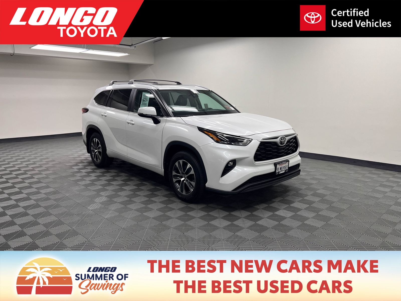 used 2024 Toyota Highlander car, priced at $38,996