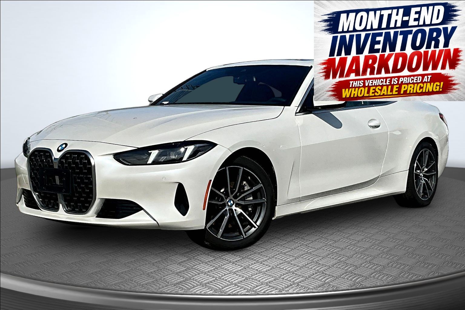 Alpine White 2026 BMW 4 Series Coupe All-Wheel Drive 8-Speed Automatic