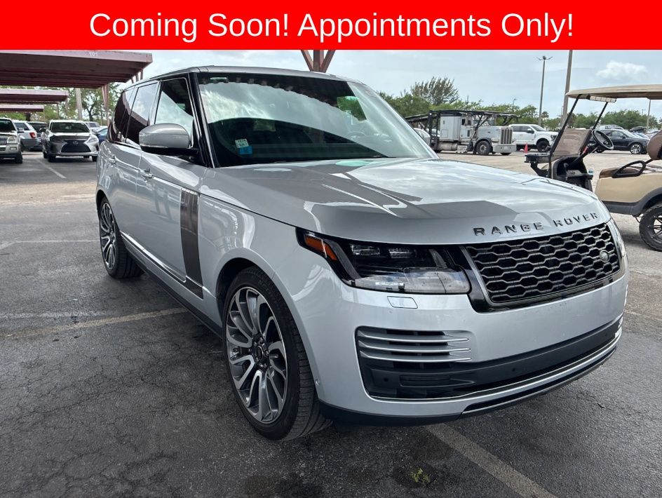Indus Silver Metallic 2019 Land Rover Range Rover V8 Supercharged 4WD SUV / Crossover All-Wheel Drive 8-Speed Automatic