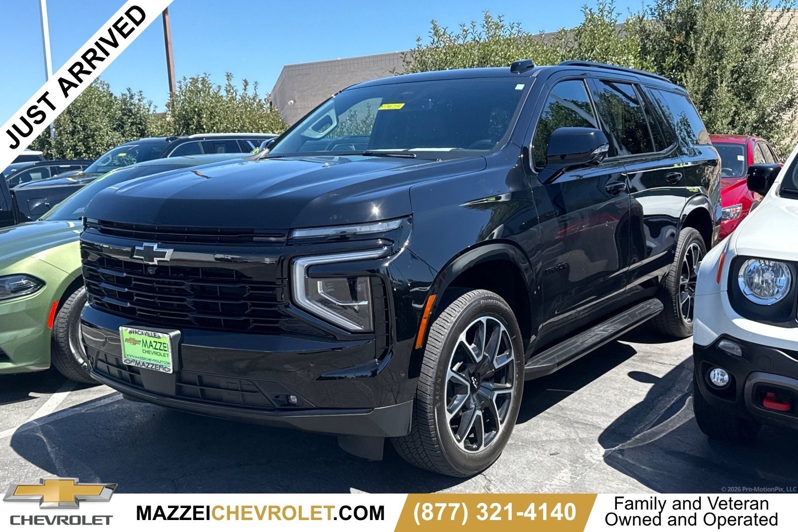 Black 2025 Chevrolet Tahoe SUV / Crossover Four-Wheel Drive