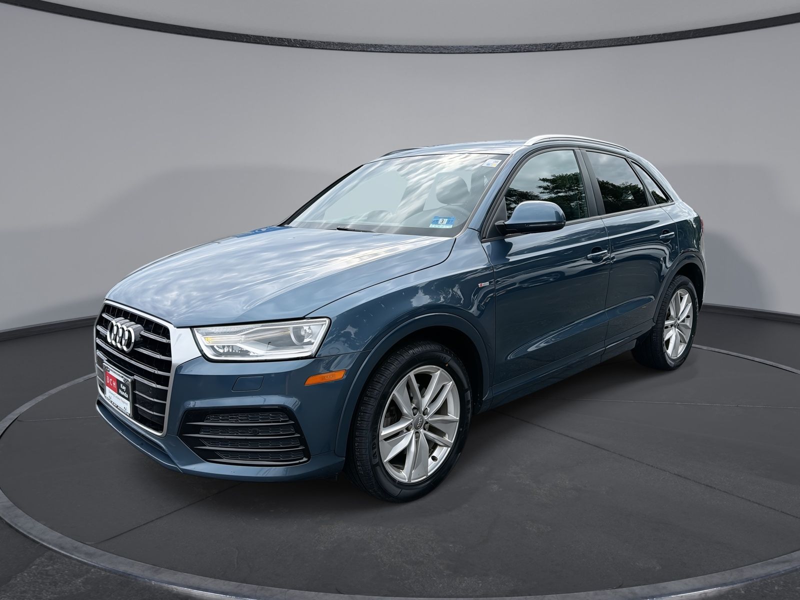 Blue 2018 Audi Q3 SUV / Crossover All-Wheel Drive 6-Speed Automatic