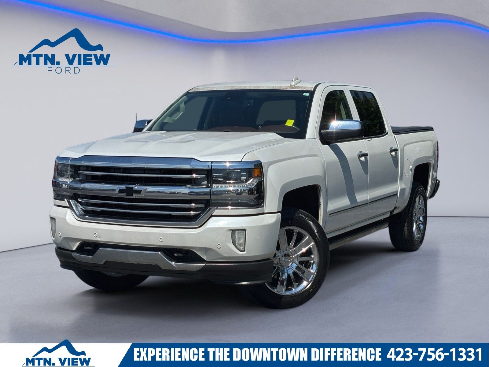 White 2016 Chevrolet Silverado 1500 Pickup Truck Four-Wheel Drive 8-Speed Automatic Overdrive
