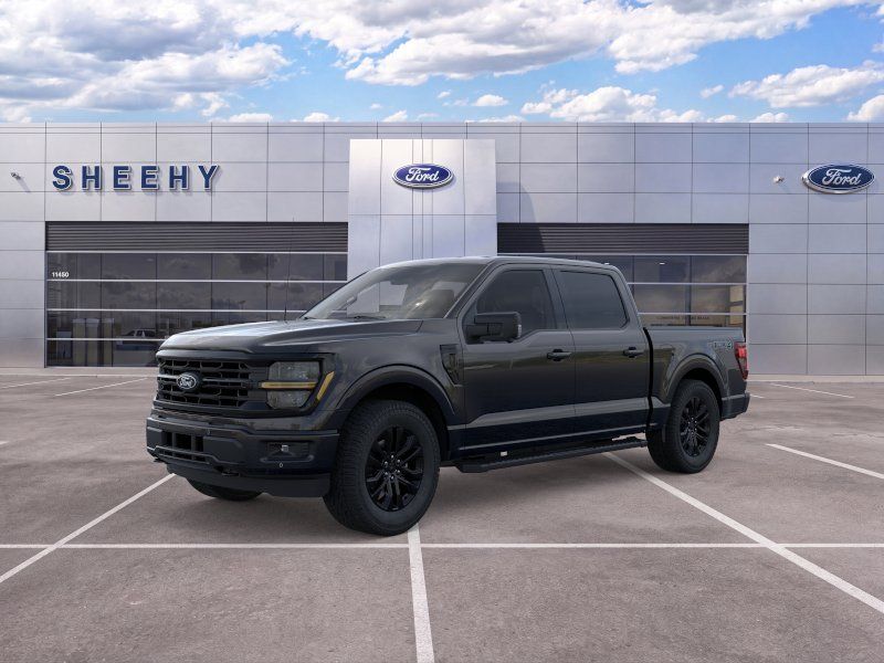New 2026 Agate Black Metallic Ford XLT image 3