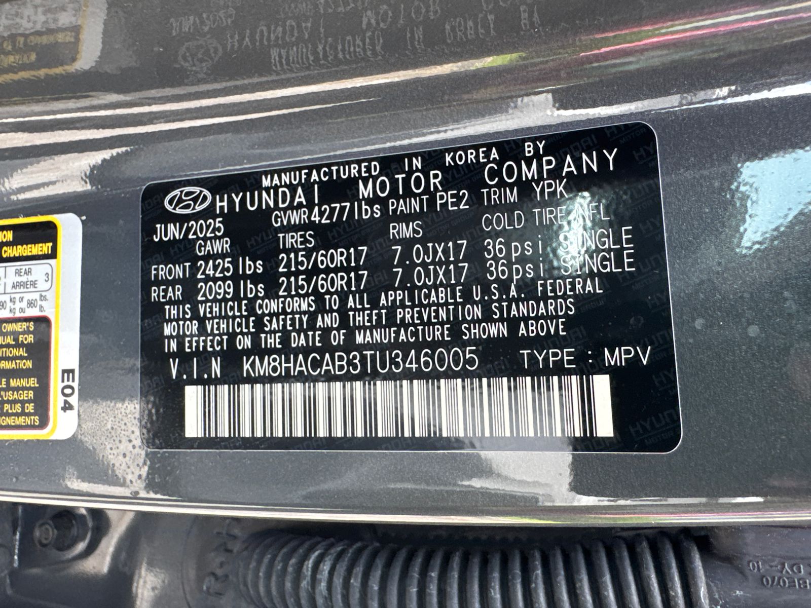 Used 2026 Gray Hyundai SE image 32