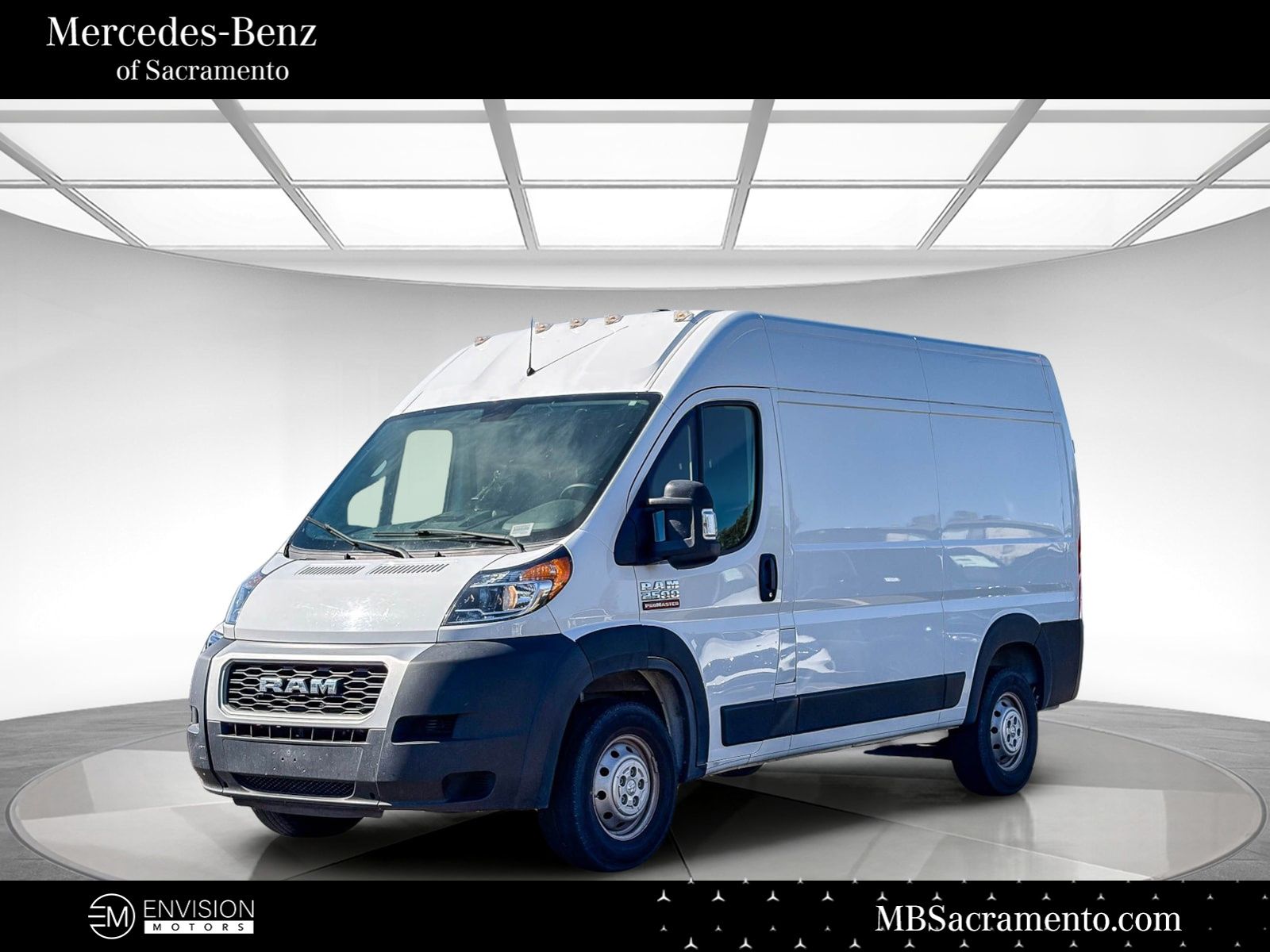 Bright White Clearcoat 2021 RAM ProMaster Van Front-Wheel Drive 6-Speed Automatic