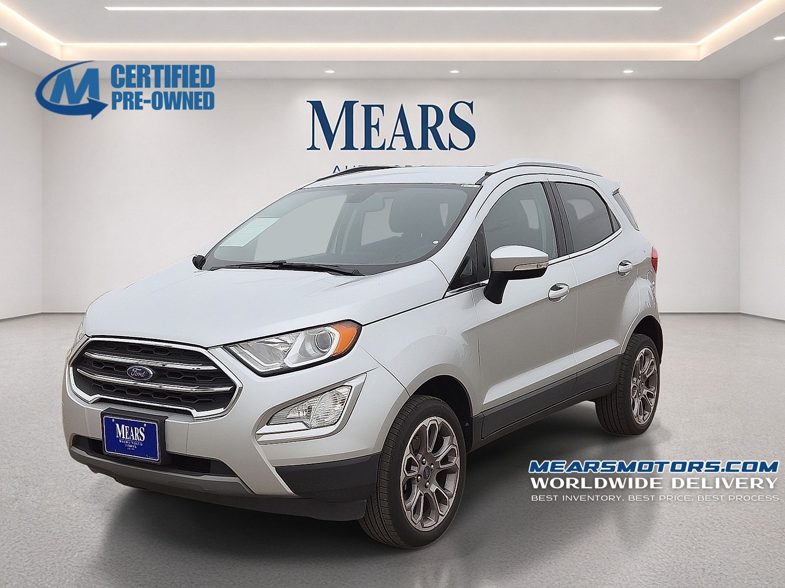 Moondust Silver Metallic 2021 Ford EcoSport SUV / Crossover All-Wheel Drive 6-Speed Automatic