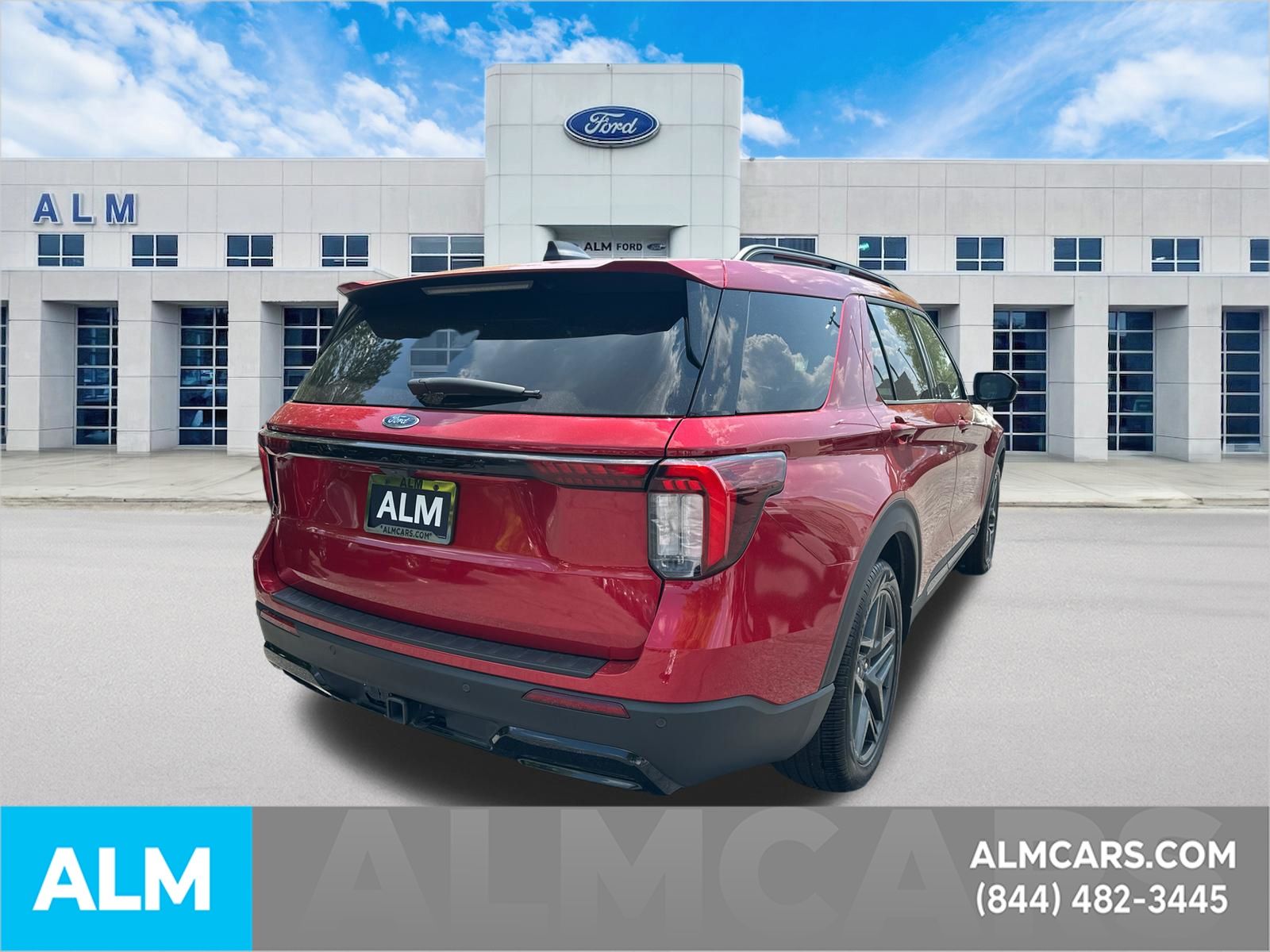 Used 2025 Rapid Red Metallic Tinted Clearcoat Ford ST-Line image 5