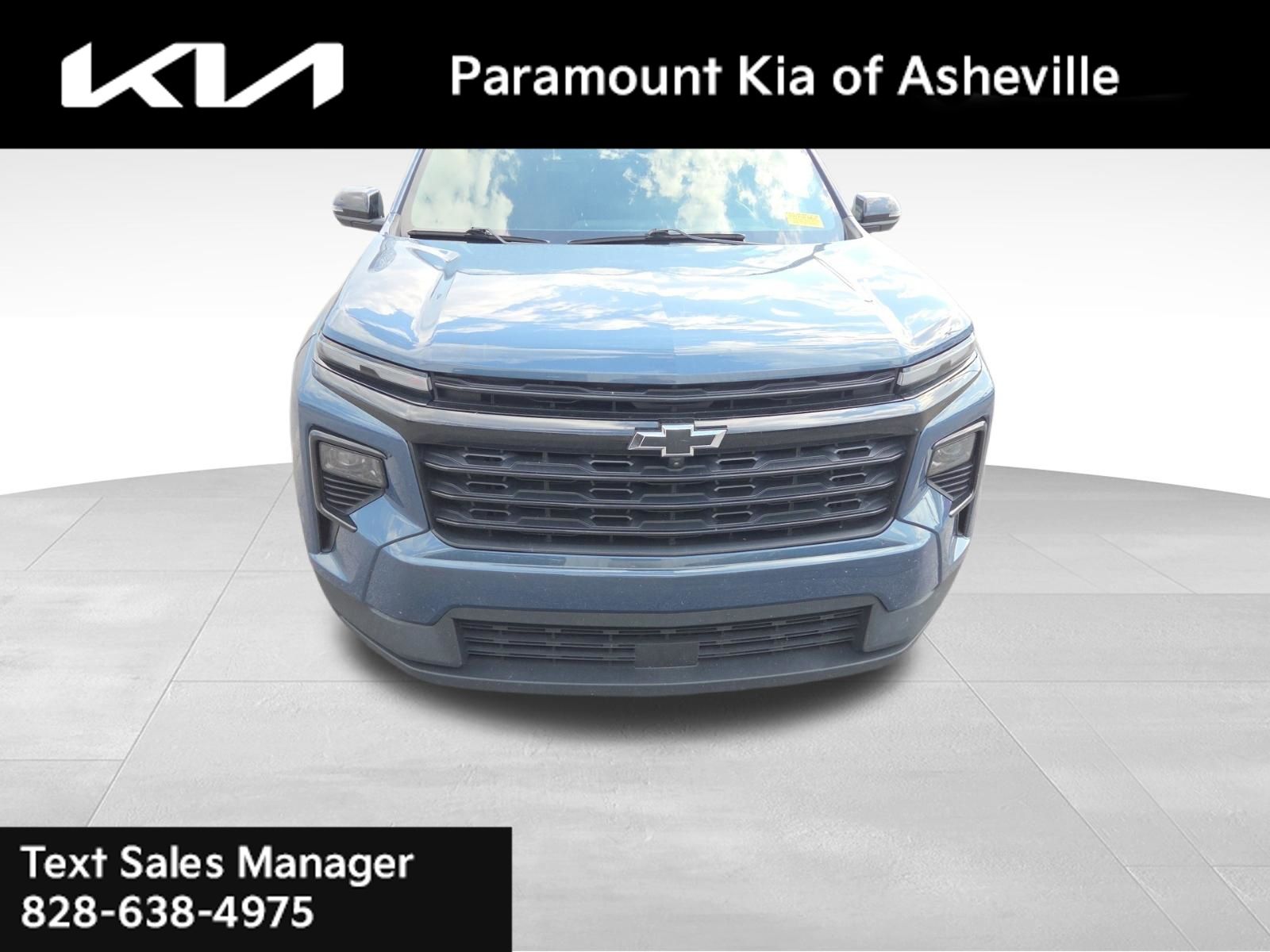 Lakeshore Blue 2024 Chevrolet Traverse LS AWD SUV / Crossover Four-Wheel Drive 8-Speed Automatic