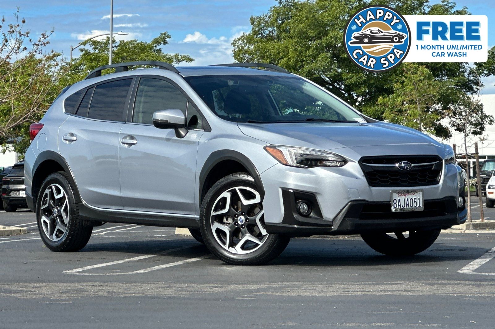Ice Silver Metallic 2018 Subaru Crosstrek Limited SUV / Crossover All-Wheel Drive Continuously Variable Transmission